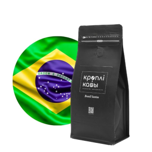Кофе в зернах Brasil Santos 250гр